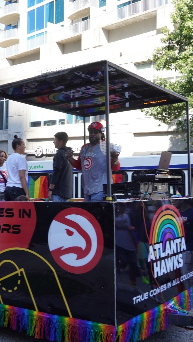 Parade Float Shop custom Pride parade float — Atlanta Pride